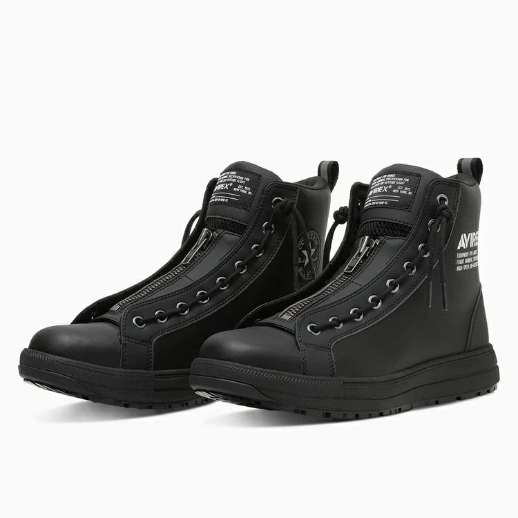 【2026SS限定】CONVERSE×AVIREX 安全靴 ALL STAR PS II CENTERZIP HI 33702770 オールスター PS II センタージップ HIセーフティシューズ CONVERSE WORKING CPD |  | 01