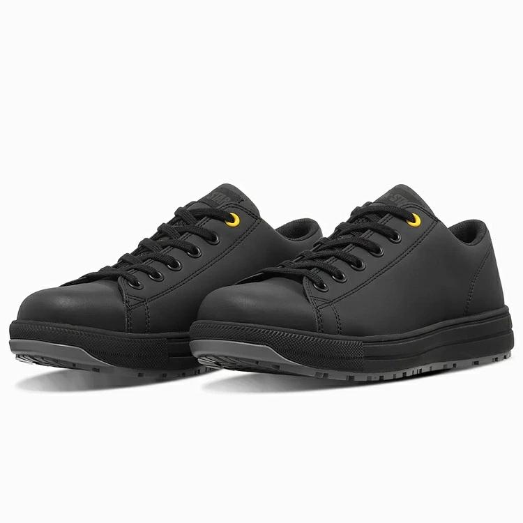 【静電気帯電防止】CONVERSE WORKING コンバース 安全靴 ALL STAR PS II EG OX 33703130 静電気帯電防止 オールスターブラック ローカット 紐 JSAA規格 |  | 01