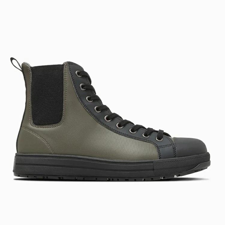 【2026FW限定】CONVERSE WORKING コンバース 安全靴 オールスターPSサイドゴア ALLSTAR PS2 SIDEGORE DB HI オリーブ/ブラック 33703140 シューレース JSAA規格 |  | 02