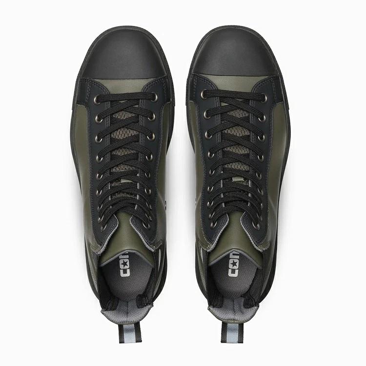 【2026FW限定】CONVERSE WORKING コンバース 安全靴 オールスターPSサイドゴア ALLSTAR PS2 SIDEGORE DB HI オリーブ/ブラック 33703140 シューレース JSAA規格 |  | 03