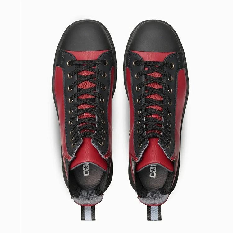 【2026FW限定】CONVERSE WORKING コンバース 安全靴 オールスターPSサイドゴア ALLSTAR PS2 SIDEGORE DB HI バーガンディー/ブラック 33703141 紐 JSAA規格 |  | 03