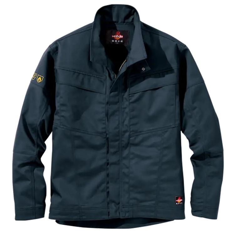 【難燃/防炎素材】HOOH 鳳皇 4403 難燃ブルゾン 長袖ジャケット 難燃 防炎防護服 JIS規格 通年素材 作業服 作業着 村上被服工業 | HOOH | 09