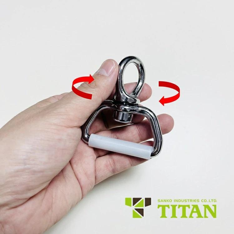 タイタン TITAN 安全帯用50mm D環 50RD 回転D環 墜落制止用器具 安全帯関連アクセサリー 単品 | タイタン