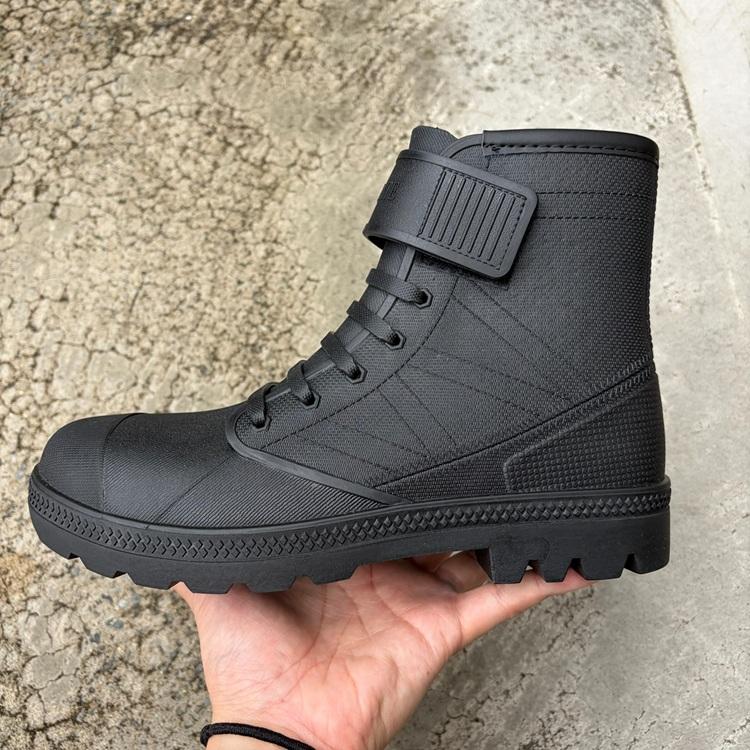 フジテ 富士手袋工業 安全長靴 6450 SEBSベルト付セーフティショートブーツ  マジックテープ付き 鋼鉄製先芯入 SEFUMATE |  | 02