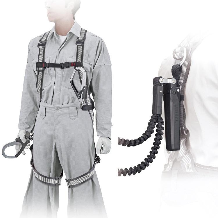 タジマ製フルハーネス　Sサイズ タイタン　ランヤード パッド、カラビナ タジマ製フルハーネス Sサイズ タイタン ランヤード パッド