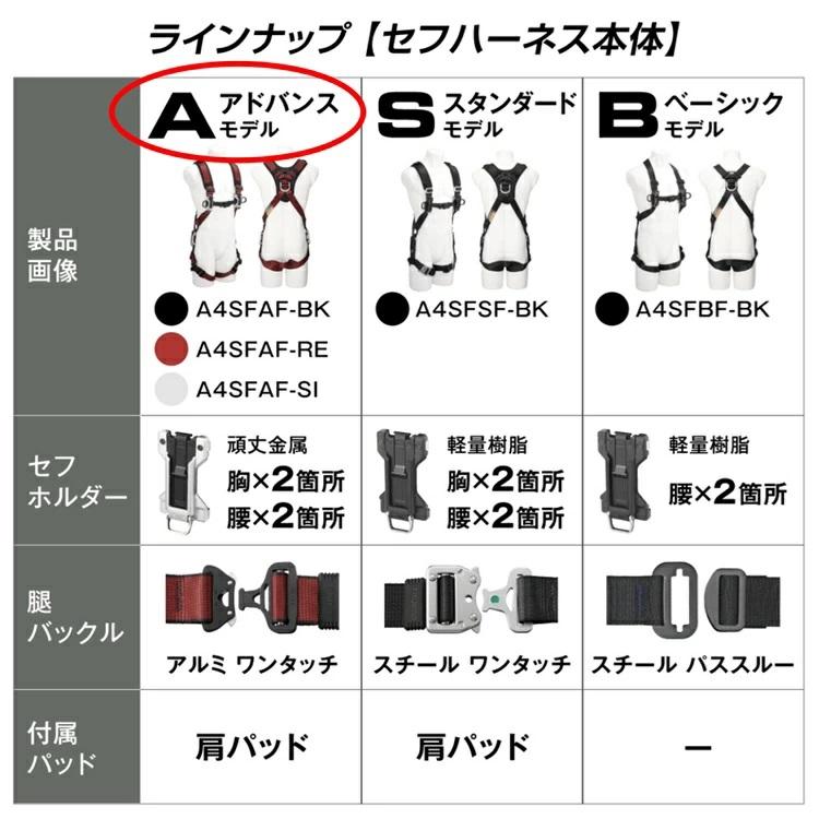 Tajima タジマ TAJIMA フルハーネス 軽量アルミ製 A4SFAF Tajima タジマ TAJIMA フルハーネス 軽量アルミ製 A4SFAF