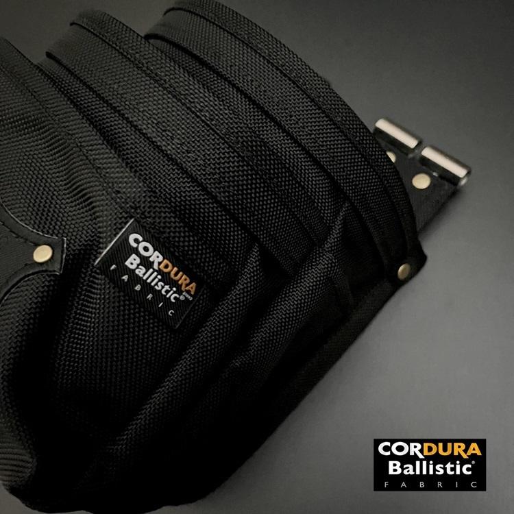 ニックス KNICKS 腰袋 BAT-301DDX コーデュラバリスティック生地 チェーン対応3段腰袋 TITプレート補強入り |  | 01