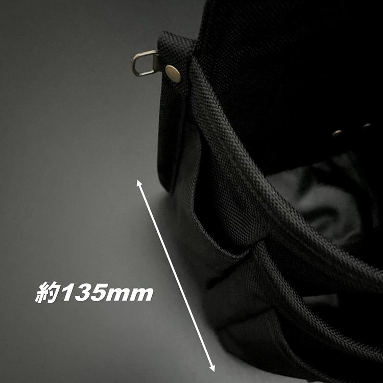 ニックス KNICKS 腰袋 BAT-301DDX コーデュラバリスティック生地 チェーン対応3段腰袋 TITプレート補強入り |  | 06