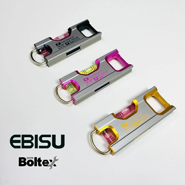 ボルテックス×エビス Boltex×EBISU 水平器 ソリッドレベル2 BE-10SOL2 100mm アルミ削り出し 超強力マグネット 足場組立 | EBISU（水平器、水準器） | 04