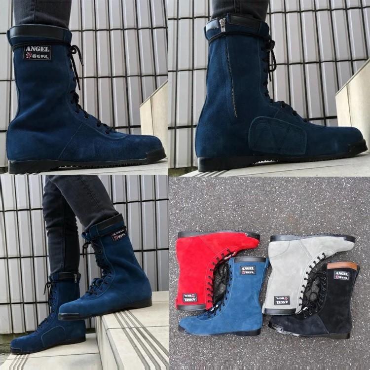 椿モデル エンゼル ANGEL 安全靴 高所作業靴 本革JIS規格 ベロア 椿モデル エンゼル ANGEL 安全靴 高所作業靴 本革JIS規格 ベロア