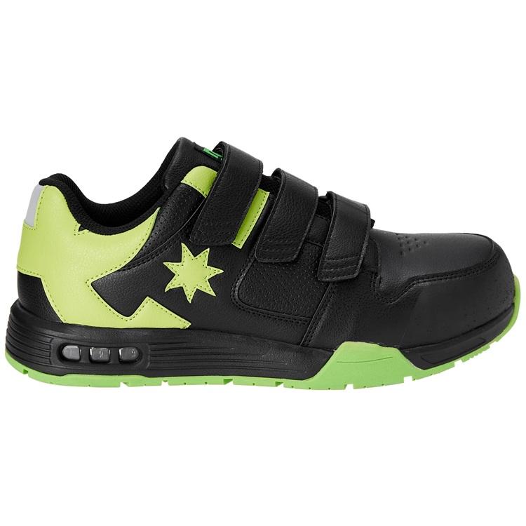DC WORKCREW ディーシー 安全靴 TRANSPORTER HL トランスポーターHL プロテクティブスニーカー BLMブラック/ライム 面ファスナー DC Shoes DP005703 |  | 02