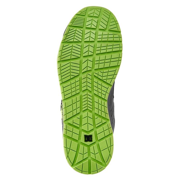 DC WORKCREW ディーシー 安全靴 TRANSPORTER HL トランスポーターHL プロテクティブスニーカー BLMブラック/ライム 面ファスナー DC Shoes DP005703 |  | 05