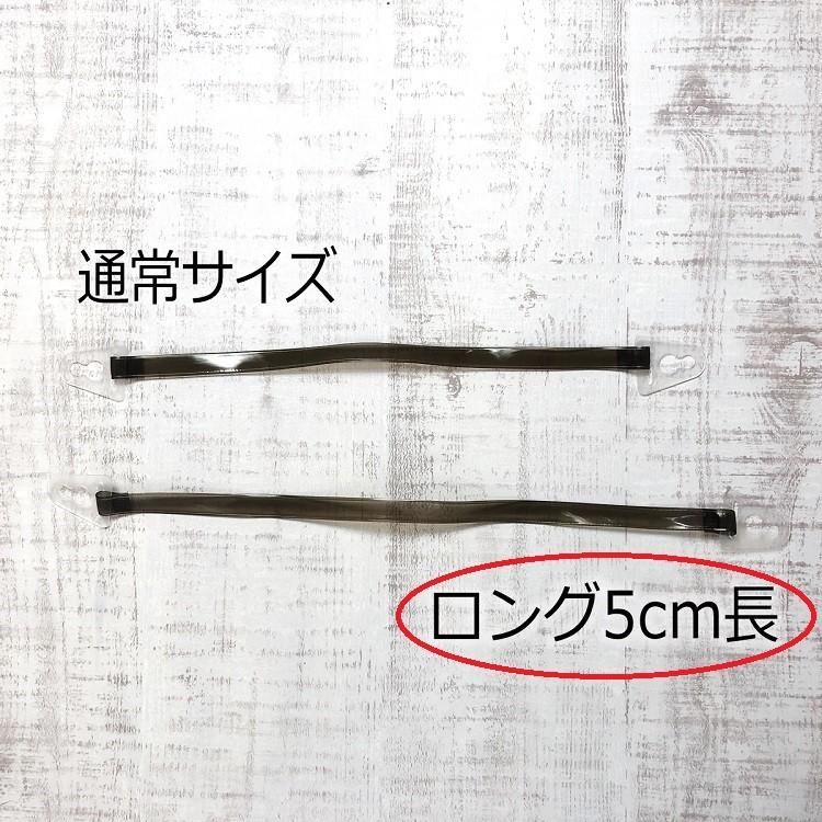 シンワ Shinwa ヘルメット用 ビニール耳紐 DS 5cm長 スモーク/クリア/ブルー 進和化学工業 ヘルメット関連 | シンワ（工具） | 02