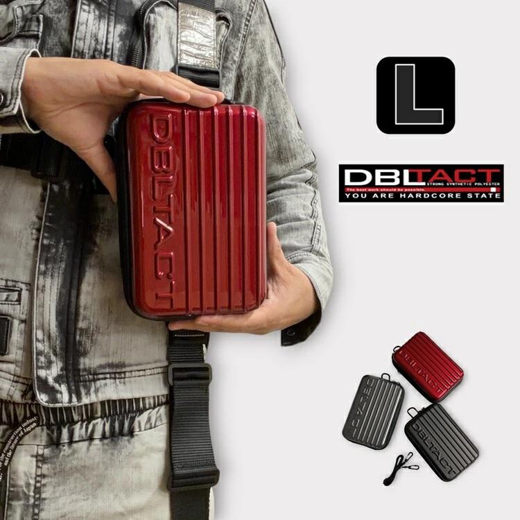 ダブルタクト DBLTACT カウリングケース Lサイズ DT-MPCM 縦・横ベルト兼用 ハーネス用パーツケース 小物ポーチ ハーネス・サスペンダーの縦ベルト対応 ダブタク | 高儀