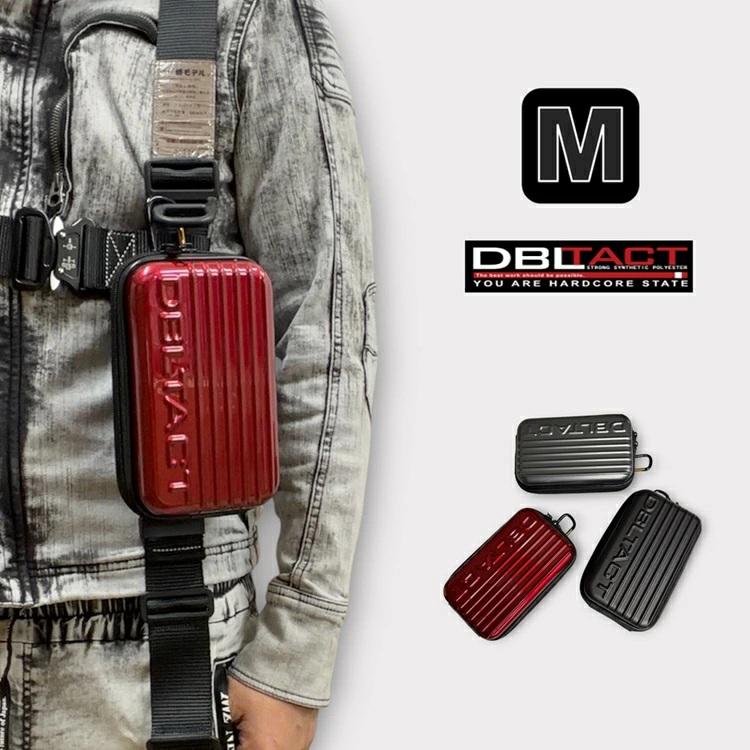 ダブルタクト DBLTACT カウリングケースMサイズ DT-MPCM 縦・横ベルト兼用 ハーネス用パーツケース 小物ポーチ ハーネス・サスペンダーの縦ベルト対応 ダブタク | 高儀