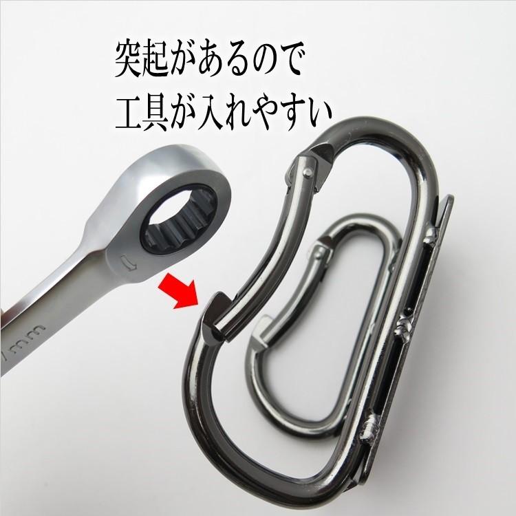 RATEL WORKS 限定 非売品 トング 5個 カラビナ2個 セット 三共コーポレーション ダブルタクト DBLTACT カラビナ 工具差し