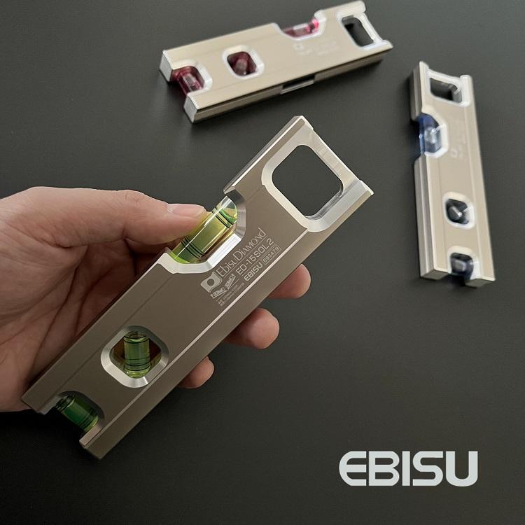 EBISU（水平器、水準器） アルミ削り出し エビス EBISU 水平器