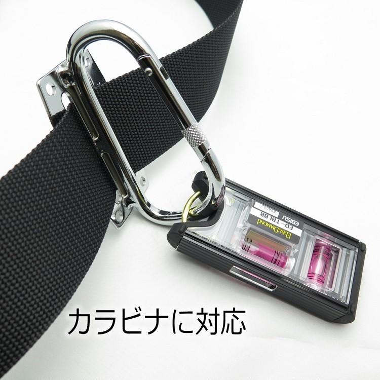 エビス EBISU 水平器 トビレベル ED-TBL 片側シャックル カラビナ対応 超強力マグネット 足場組立 作業工具 | EBISU（水平器、水準器） | 10