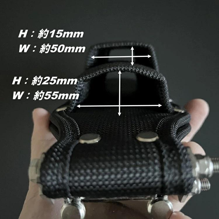 WORKERZ EXIT NWZ ツールケース EXTHD02LBK 2段差しLサイズ 工具差し 工具ホルダー EXIT ワーカーズ イグジットNEXTWORKERZ ネクストワーカーズ |  | 02