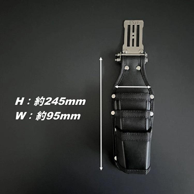 WORKERZ EXITニックス 腰袋　ツールケース3丁差し 楽天市場】NEXT WORKERZ WORKERZ EXIT 腰袋 3段 EXTKB03BK ツール 工具