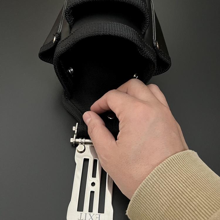 WORKERZ EXIT NWZ 腰袋 EXTKC02MBK 小物ケース Mサイズ 中 ワーカーズ