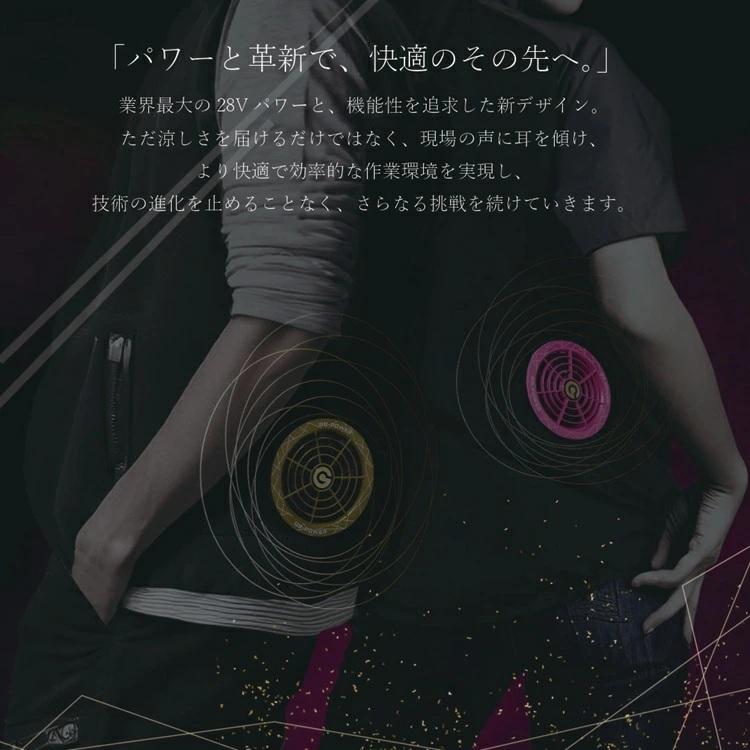 長信ジャパン ファン バッテリー セットGB428PD ダブル出力ポート GF1 長信ジャパン GF1-GB428PD-SET ファン・バッテリーセット｜空調