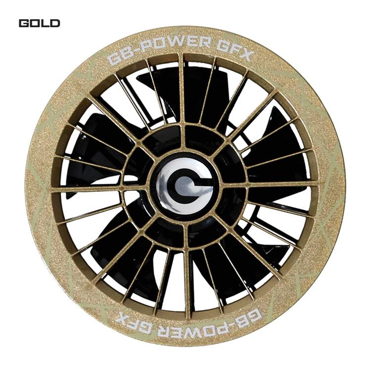 ※PDポート付き【GB430PDGFX】【2026年30V】長信ジャパン バッテリーファンセット GB-POWER 最大30V大容量93Wh ダブル出力ポートUSB-A/USB-C 空調 熱中症対策の画像