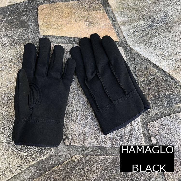 2双までメール便可】横浜のばのば HAMAGLO BLACK 革手袋・皮手袋 H902 人工皮革 背縫い手袋 M・Lサイズ :H902:だてもの -  通販 - Yahoo!ショッピング