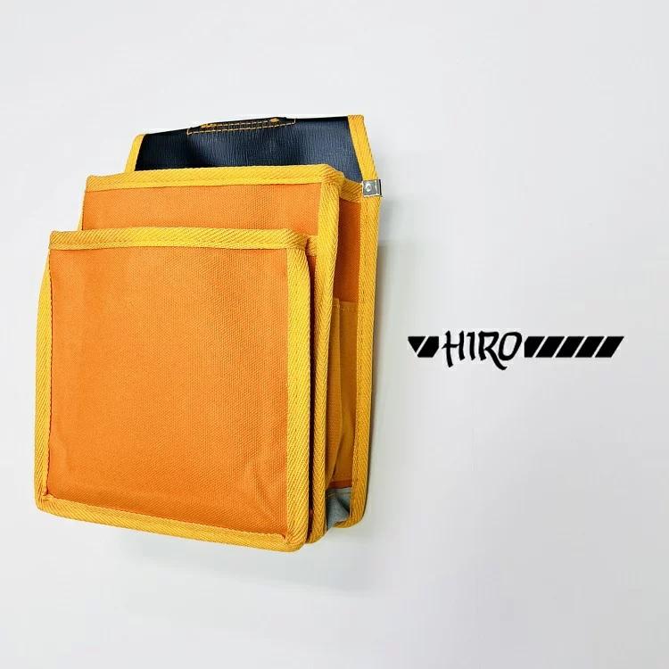HIRO 【国産6号帆布】左鳶 腰袋 帆布 HJP-01OR オレンジ Y型 HIRO 【国産6号帆布】左鳶 腰袋 帆布 HJP-01OR オレンジ Y型