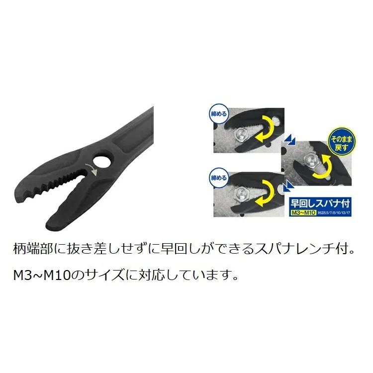 H＆H モンキーレンチ HQM32 クイックスパナモンキーレンチ 開口32mm アリゲーター スパナレンチ付きモンキーレンチ 三共コーポレーション | 三共コーポレーション | 02