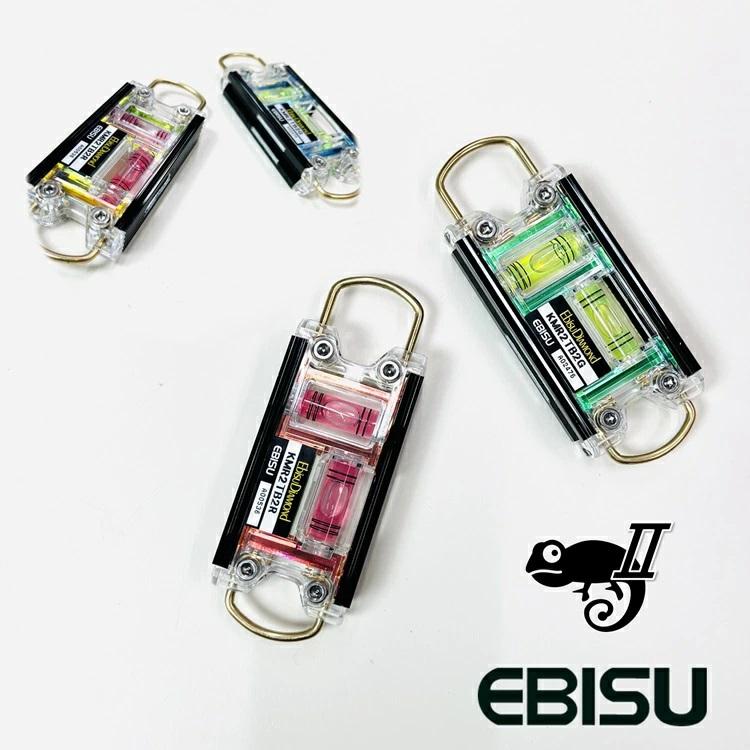 えびちゃん② EBISU（エビス） 水平器 トビレベル2 KMR2-TB2 カメレオンカラー2 両側