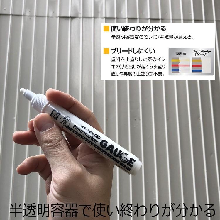 サクラクレパス 建築用筆記具 KPMK-MM ペイントマーカーゲージ 中字 
