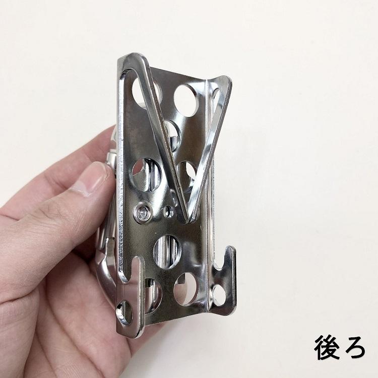 MKK モトコマ カラビナ工具差し工具ホルダー 折りたたみ可動式アルミ製カラビナ工具差し KS-5スリムツールサポート アルミカラビナフック |  | 04