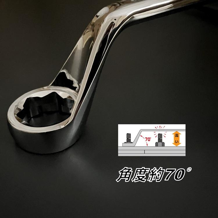 must tool マストツール メガネレンチ MW-303236 八角グリップ 3サイズメガネレンチ 30mm×32mm×36mm 12284 12285 12286 12287 イチネン 作業工具 | イチネンMTM | 04