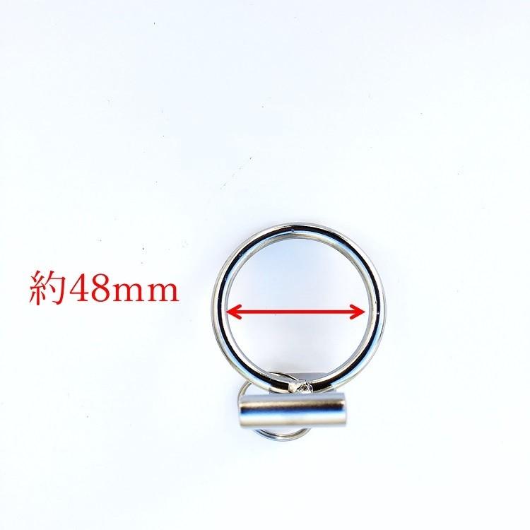 カクイ カラビナ 工具差し クリップ式 ステンレス製 ハンマー差し No0-C 工具ホルダー |  | 02