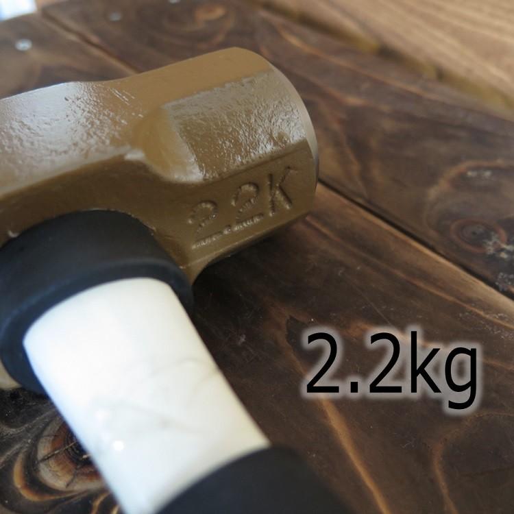 椿モデル OH工業 ハンマー シャックル 特注30cm 2.2kg シャックルなし OHW5G 両口ハンマー グラスファイバー柄 作業工具 |  | 01