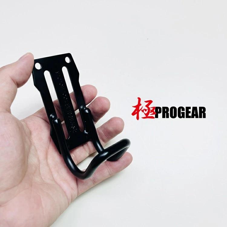 プロギア PROGEAR ツールフック 工具ホルダー PG-RTF-MB 極太7mm ラチェットスチール製工具差し マットブラック マット塗装 丸三商事 | 