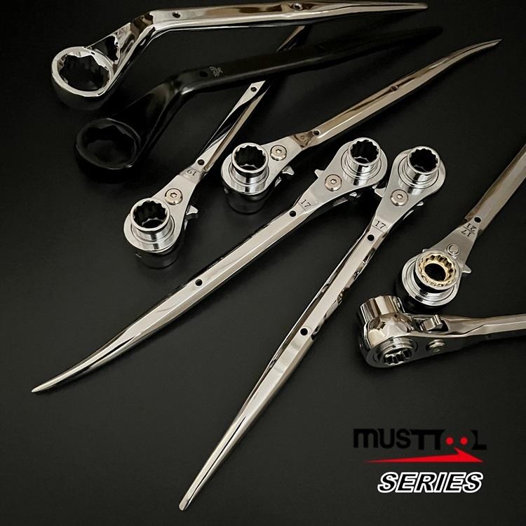 能管　樹脂製 イチネンMTM must tool マストツール 3サイズラチェットレンチ