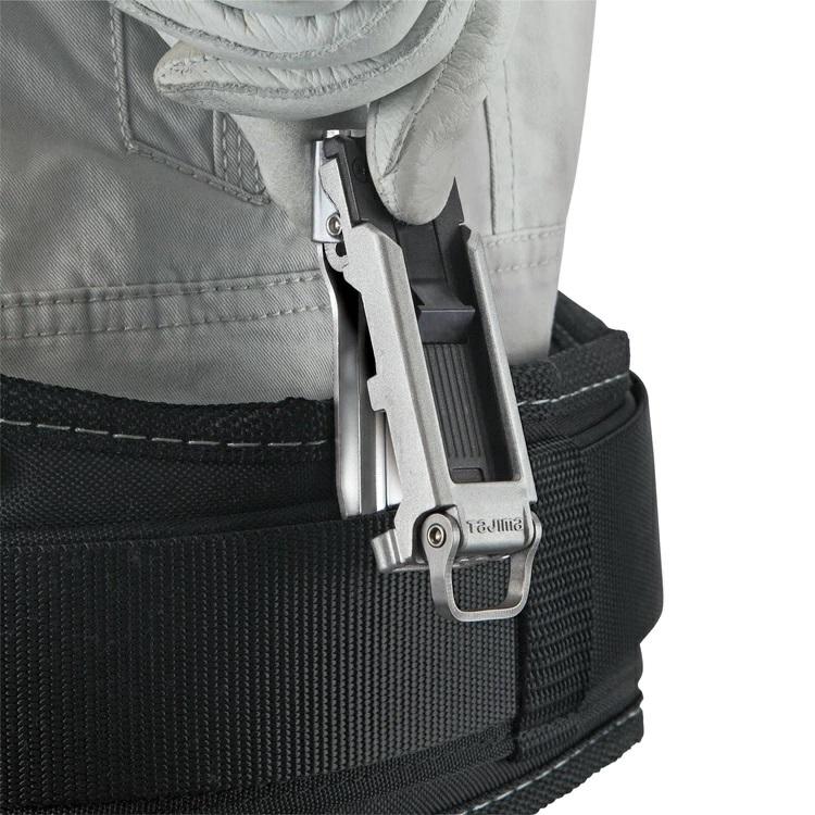 【スリムクリップ式】タジマ TAJIMA クリップ式スリムセフホルダー 樹脂 SFC-SHLD 胴ベルト用 クリップ式 スリム 後付け工具ホルダー用 セフ後付ベルトホルダー | Tajima | 08