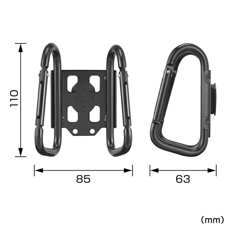 Tajima（タジマ） カラビナ工具差し セフ着脱式工具ホルダー SFKHI-CLW