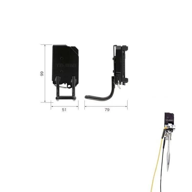 Tajima（タジマ） 工具差し セフ着脱式工具ホルダー SFKHI-R スチール