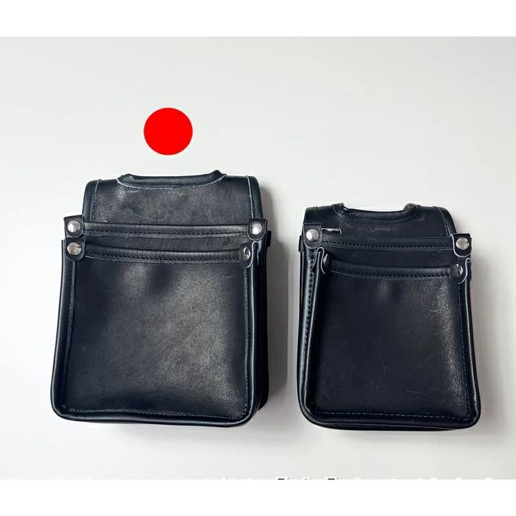 国産本革 表革腰袋 SG-02 腰袋2段 大 内ポケットなし サイドポケットなし |  | 01