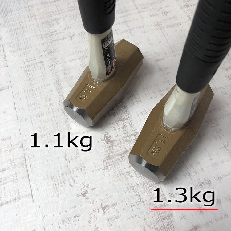 椿モデル OH工業 ハンマー シャックル 30cm SH13G/1.3kg シャコ付きGセットウハンマー 石頭ハンマー グラスファイバー柄 作業工具 |  | 02