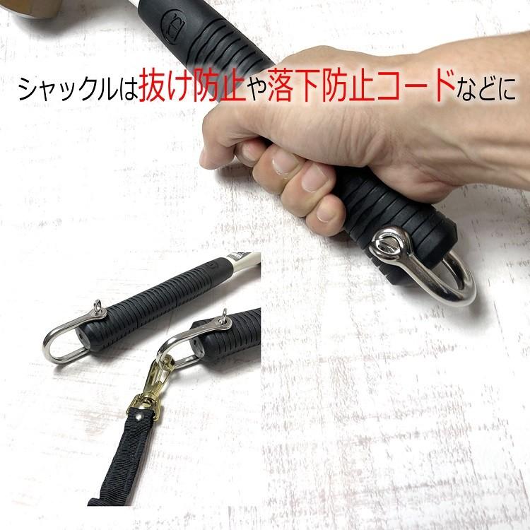 椿モデル OH工業 ハンマー シャックル 30cm SH13G/1.3kg シャコ付きGセットウハンマー 石頭ハンマー グラスファイバー柄 作業工具 |  | 04