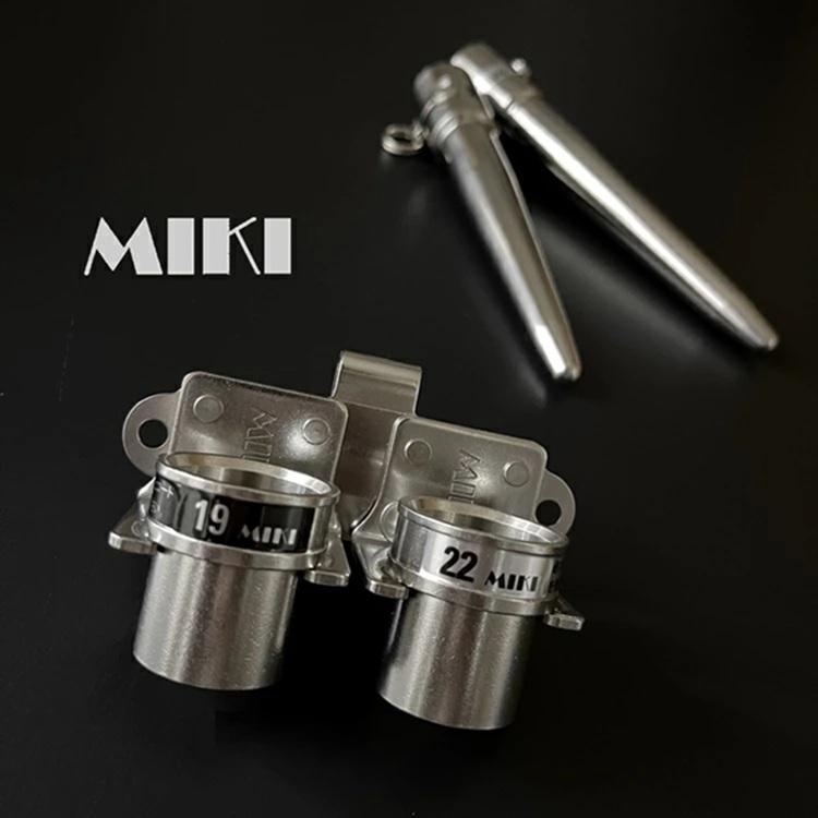 【単品ダブルホルダー】三貴MIKI 工具ホルダー工具差し SPH-HBW ヨセポンチ ボール芯ホルダーダブル 22mm7分 19mm6分 2サイズホルダー SPH着脱タイプ SPHHBW | MIKI