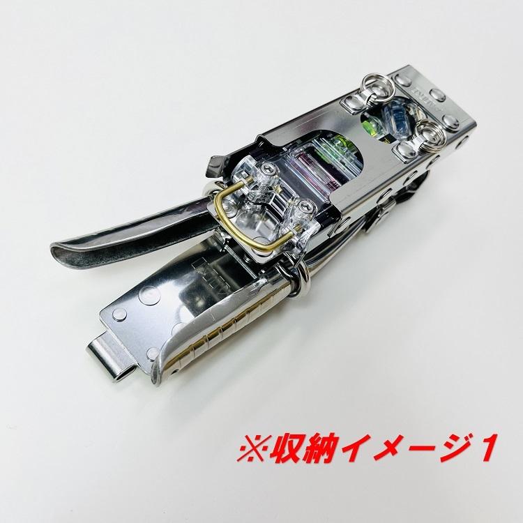 【新型ホルダー】三貴MIKI 工具ホルダー工具差し SPH着脱タイプ SPH50-LVPRO エビスEBISUトビレベルプロ専用 水平器ホルダー カッター ミゼットカッター2連｜datemono｜03