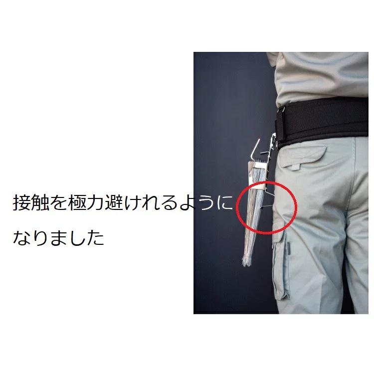 【特注オールステンレス】三貴 MIKI BXハッカーケース SPH着脱タイプ SPH700-2 結束線、折尺 16mm用マーカー(フエキ、サクラ中字)×2 4連差し 工具差し | MIKI | 01