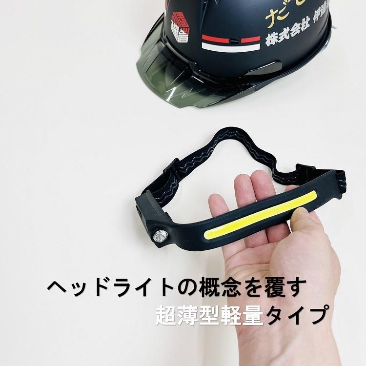 COB ヘッドライト 最大350ルーメンlm LEDヘッドライト SV-7138