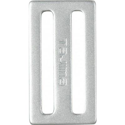 タジマ TAJIMA D環止め アルミ製2穴 TA-AD2BK/TA-AD2 ブラック/シルバー フルハーネス用アクセサリー | Tajima | 02