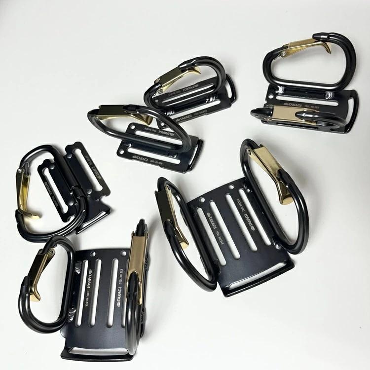 高儀 TAKAGI カラビナ工具差しツールホルダー THA-6B アルミ製 大カラビナ 折りたたみ式 | 高儀 | 04